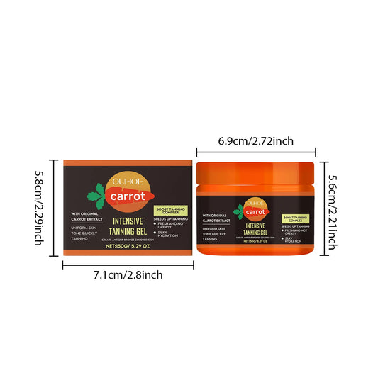 Carrot Tanning Gel - Fast Tanning Formula