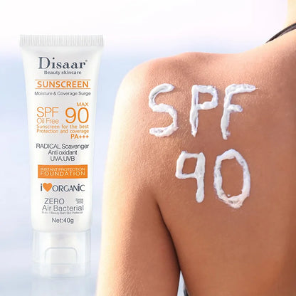 Facial & Body Sunscreen Waterproof SPF 90+UV Block