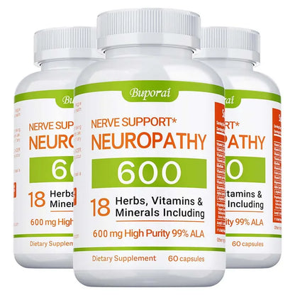 Neuropathy Support Supplement 600mg - Nerve & Energy Support