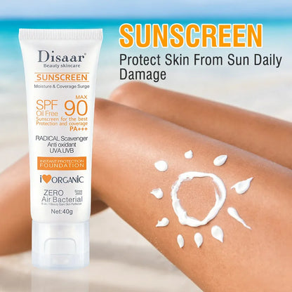 Facial & Body Sunscreen Waterproof SPF 90+UV Block