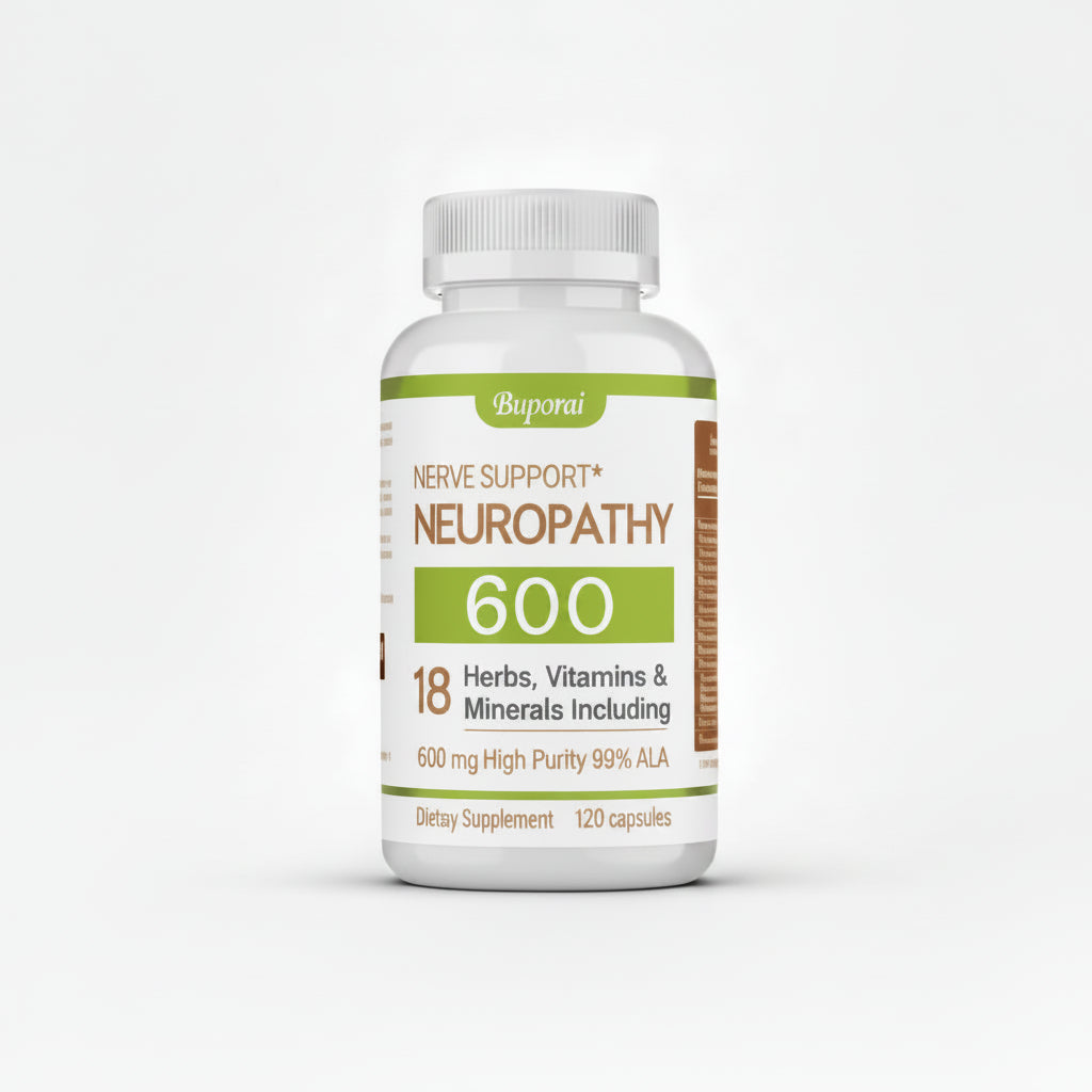 Neuropathy Support Supplement 600mg - Nerve & Energy Support