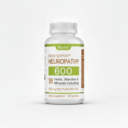 Neuropathy Support Supplement 600mg - Nerve & Energy Support
